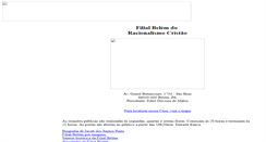 Desktop Screenshot of belem.racionalismocristao.org